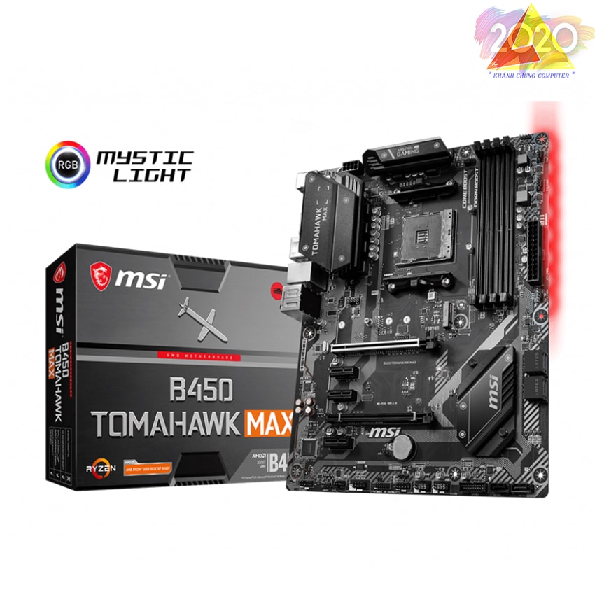 [HOT] MAIN MSI B450 TOMAHAWK MAX(CHẠY CPU AMD) NEW CHÍNH HÃNG