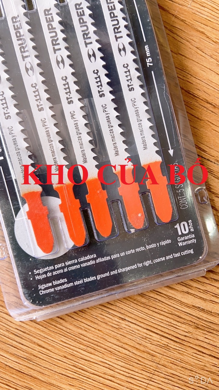 Lưỡi cưa lọng gỗ ST-111-C Truper 18128