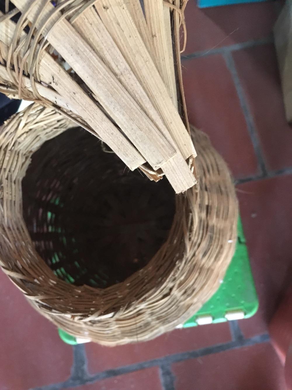 Giỏ đựng tôm cua cá chất liệu tre