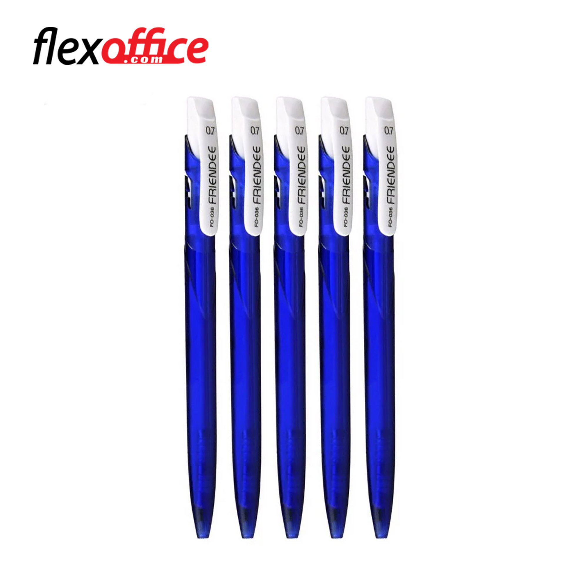 Combo Bút bi Flexoffice FO-036 - Mực đạt tiêu chuẩn châu Âu