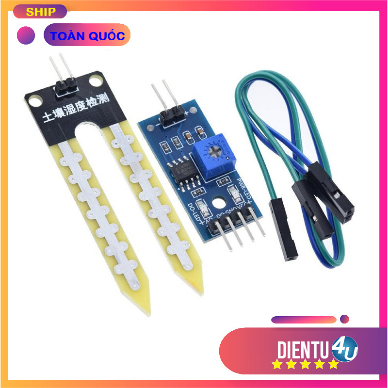Module cảm biến độ ẩm trong đất Soil Moisture Sensor
