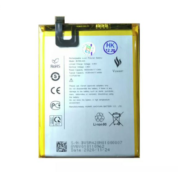 PIN VSMART JOY 2 PLUS / BVSM - 420 / 4530MAH ( BẢO HÀNH 6 THÁNG )