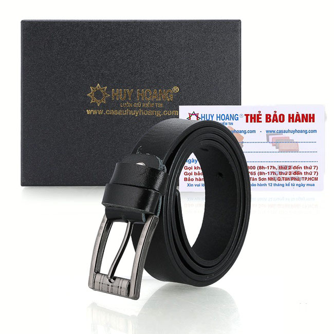 Dây nịt nam  bát gài màu đen TH4147