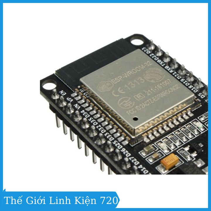 Module ESP32 thu phát Wifi Bluetooth Node MCU LuaNode32 CP2102 tích hợp anten và RF