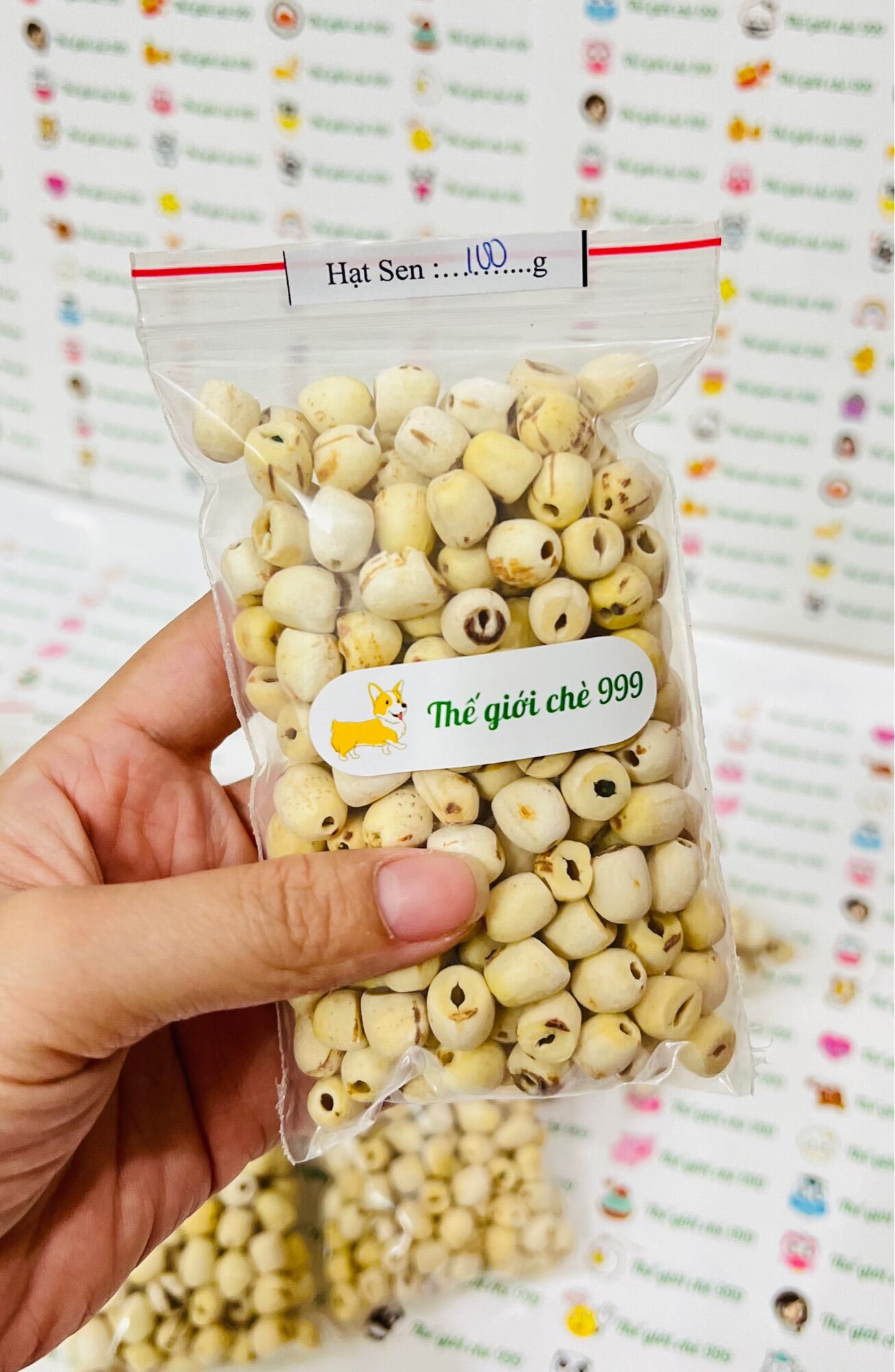 [10% Refund] 100g - Dried Lotus Seeds