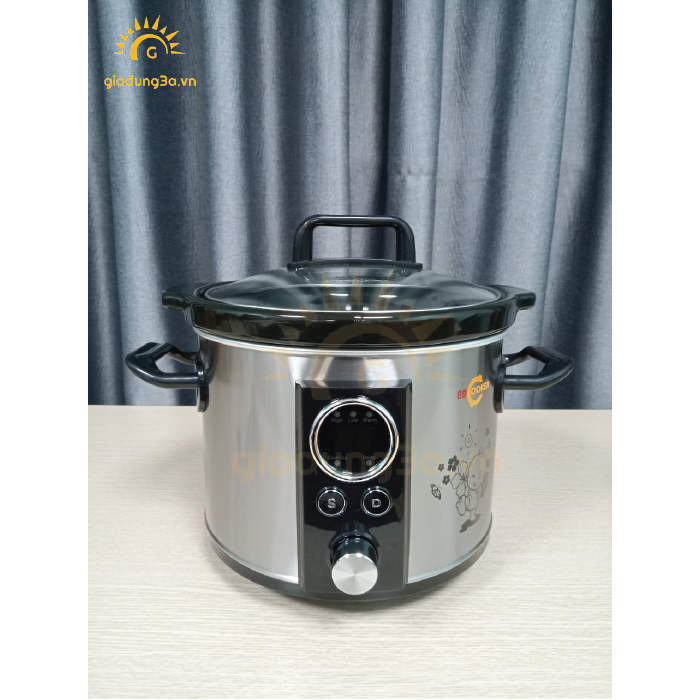 Nồi hầm chậm 160w, tự động 2.5 lít BBCooker DS-25
