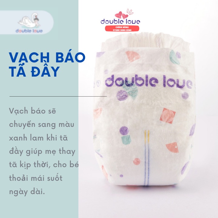 Bỉm quần Double Love size L (9-14kg) 50 miếng