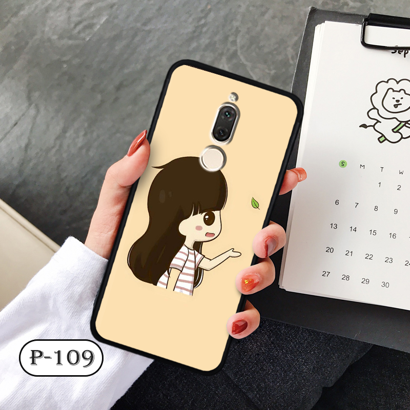 Ốp nhám hoạt hình Huawei Nova 2i