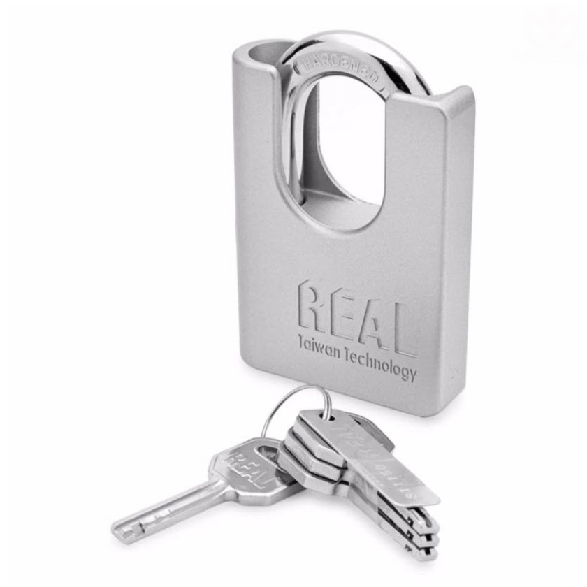 Ổ khóa chống cắt REAL AC 65 thân kẽm 65mm - MITISHOP