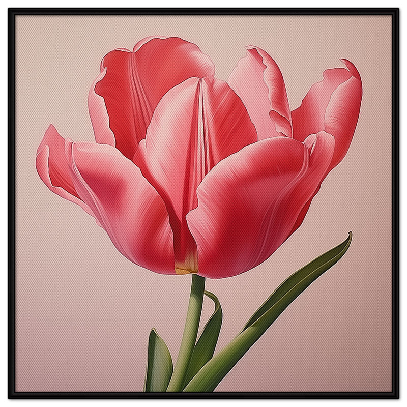 Tranh treo tường, dán tường Canvas, hoa Tulip. CGI-33