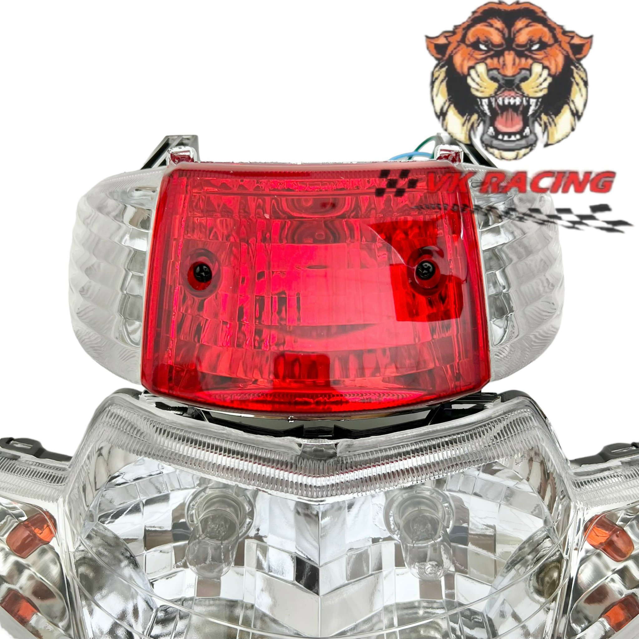 Combo chóa đèn đuôi đèn xi nhan Wave alpha-Wave Zx-Wave nhỏ-Wave 2001