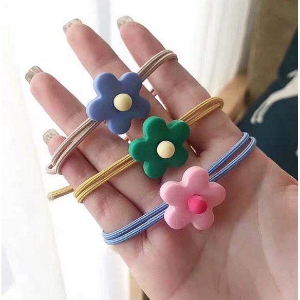 Chun buộc tóc Daisy hoa cúc hoa mai loại đẹp