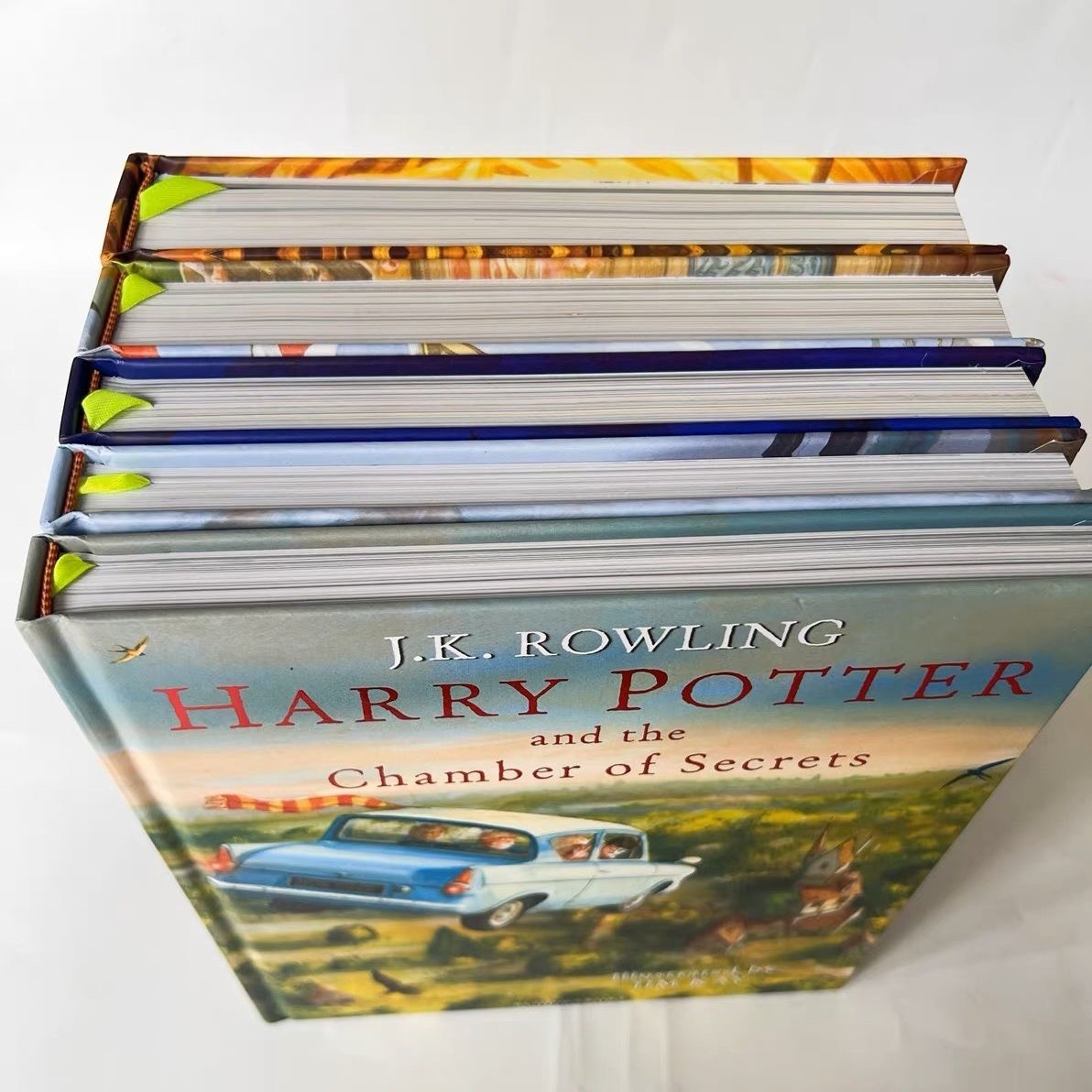 Harry porter sách tiếng anh bản màu - 5 cuốn