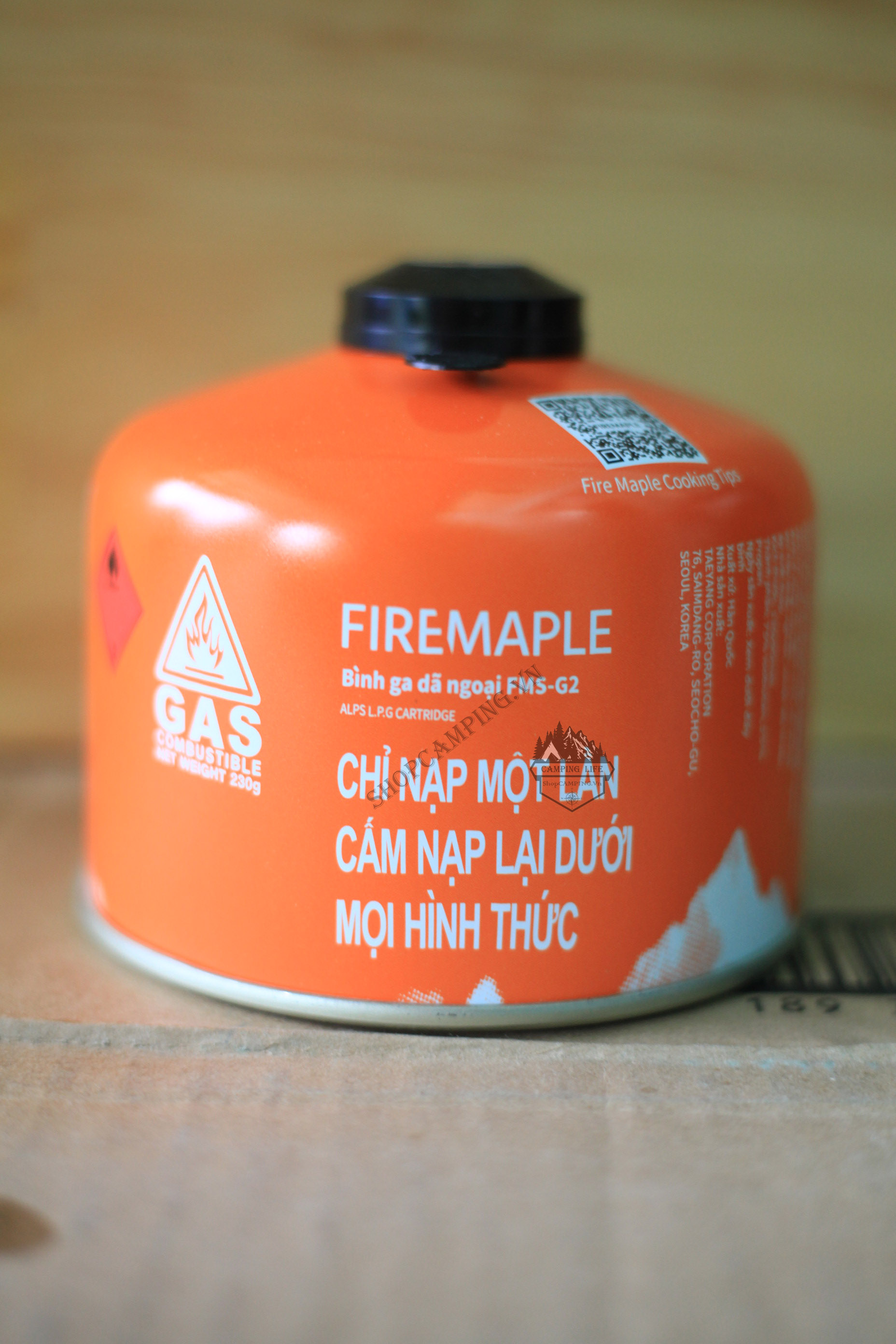 Bình gas dã ngoại Fire Maple  FMS-2 203G