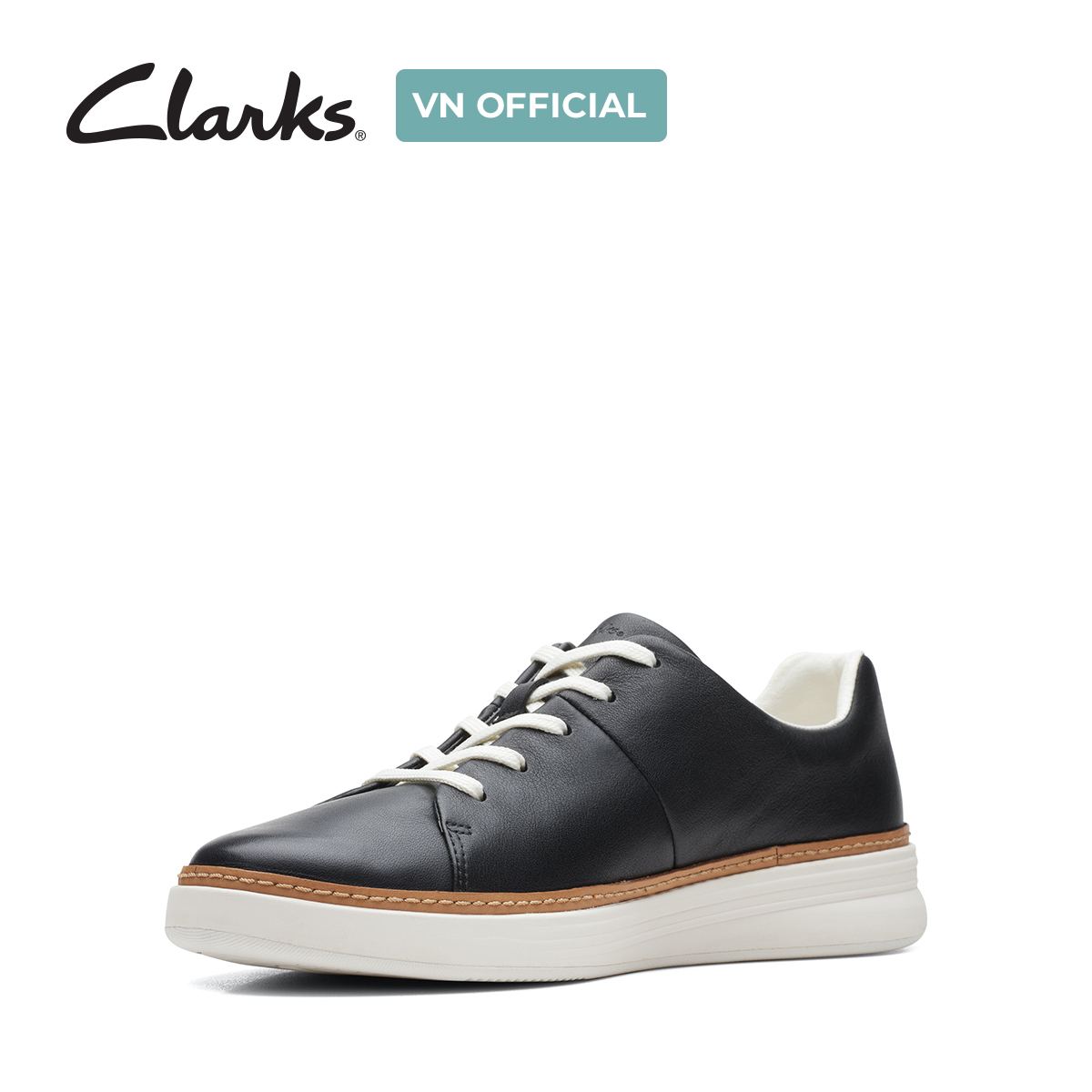 Giày Sneaker Da Nữ Clarks - Kerris Lace