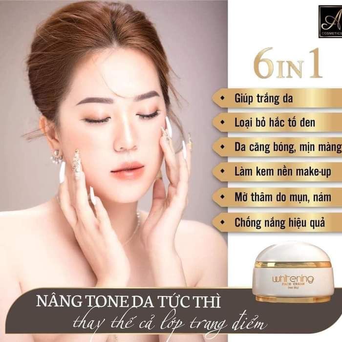 Kem face pháp mẫu mới - kem dưỡng trắng da