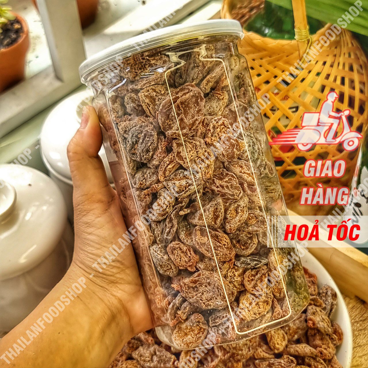 Xí Muội Oliu Chua Ngọt ( Xí Muội Thịt ) - Lon 200gr