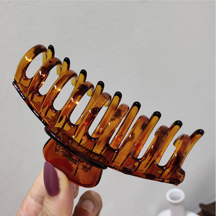 Kẹp tóc càng cua hàn quốc 18 răng - kt12