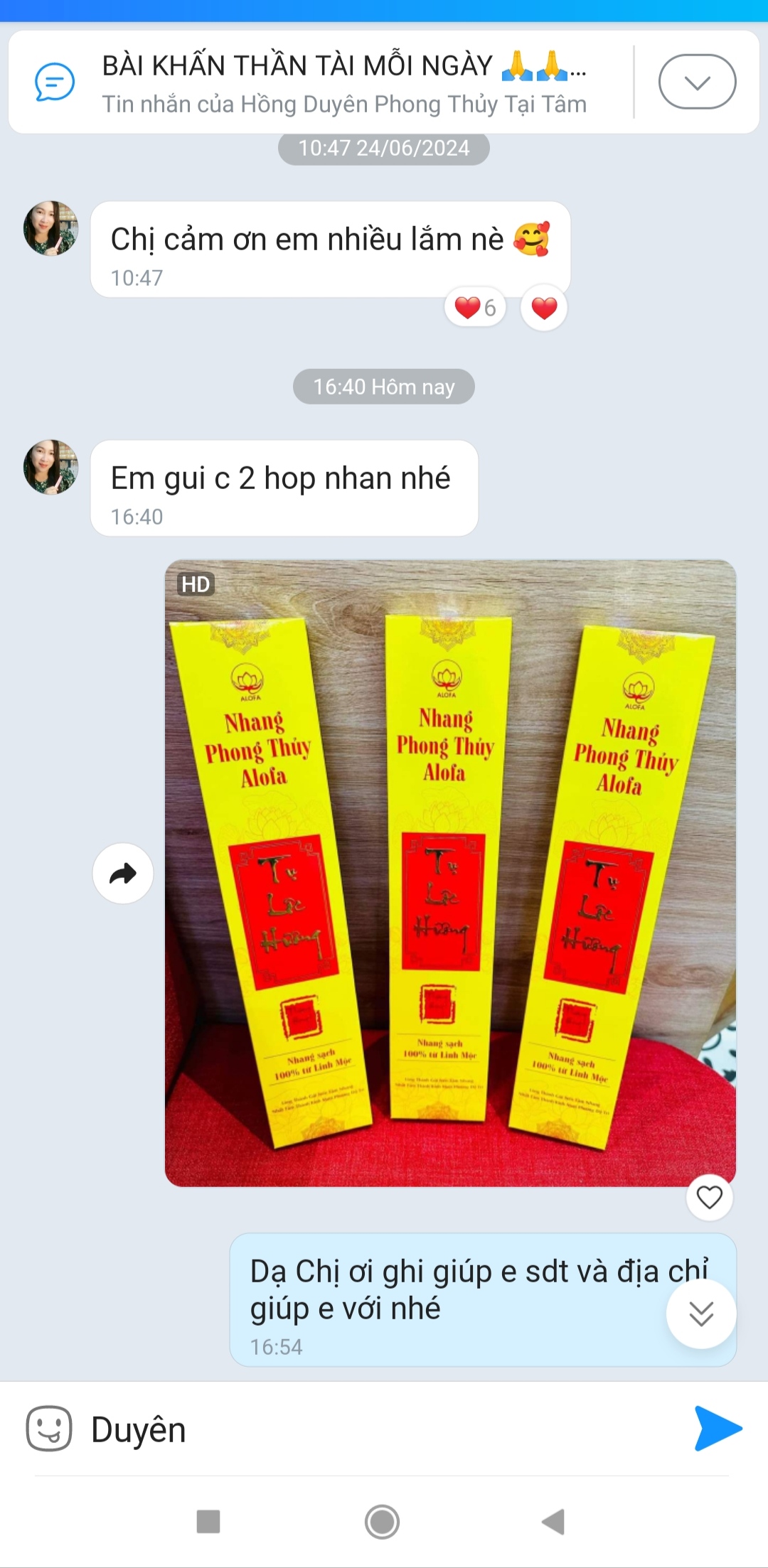 Nhang Sạch Tâm Ý Nguyện -100% Không Hoá Chất