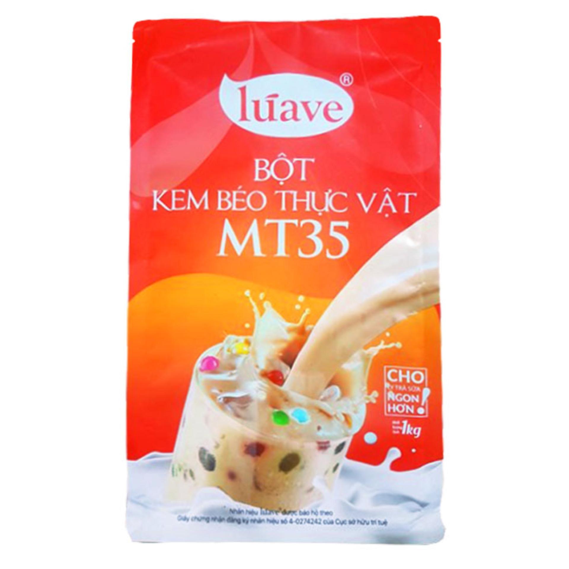 Bột kem béo MT35 Luave gói 1kg bột sữa, bột kem không sữa, bột béo
