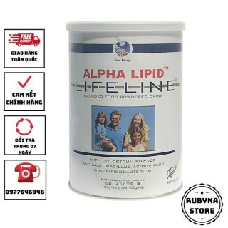 Sữa non Alpha Lipid life line New Zealand lon 450g thumbnail
