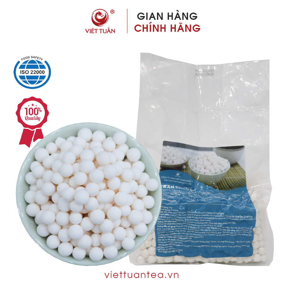 Các Loại Hạt Trân châu - Tapioca Boba Việt Tuấn