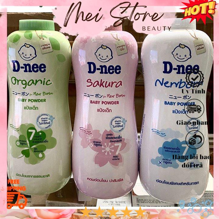 [GIẢM 5% ĐƠN 129K]Phấn Rôm Em Bé Dnee Thái Lan D-nee Baby Powder 380g