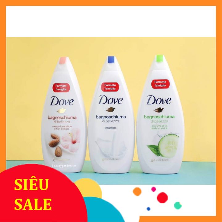SỮA TẮM DOVE ĐỨC 750ML SÁNG MỊN DA