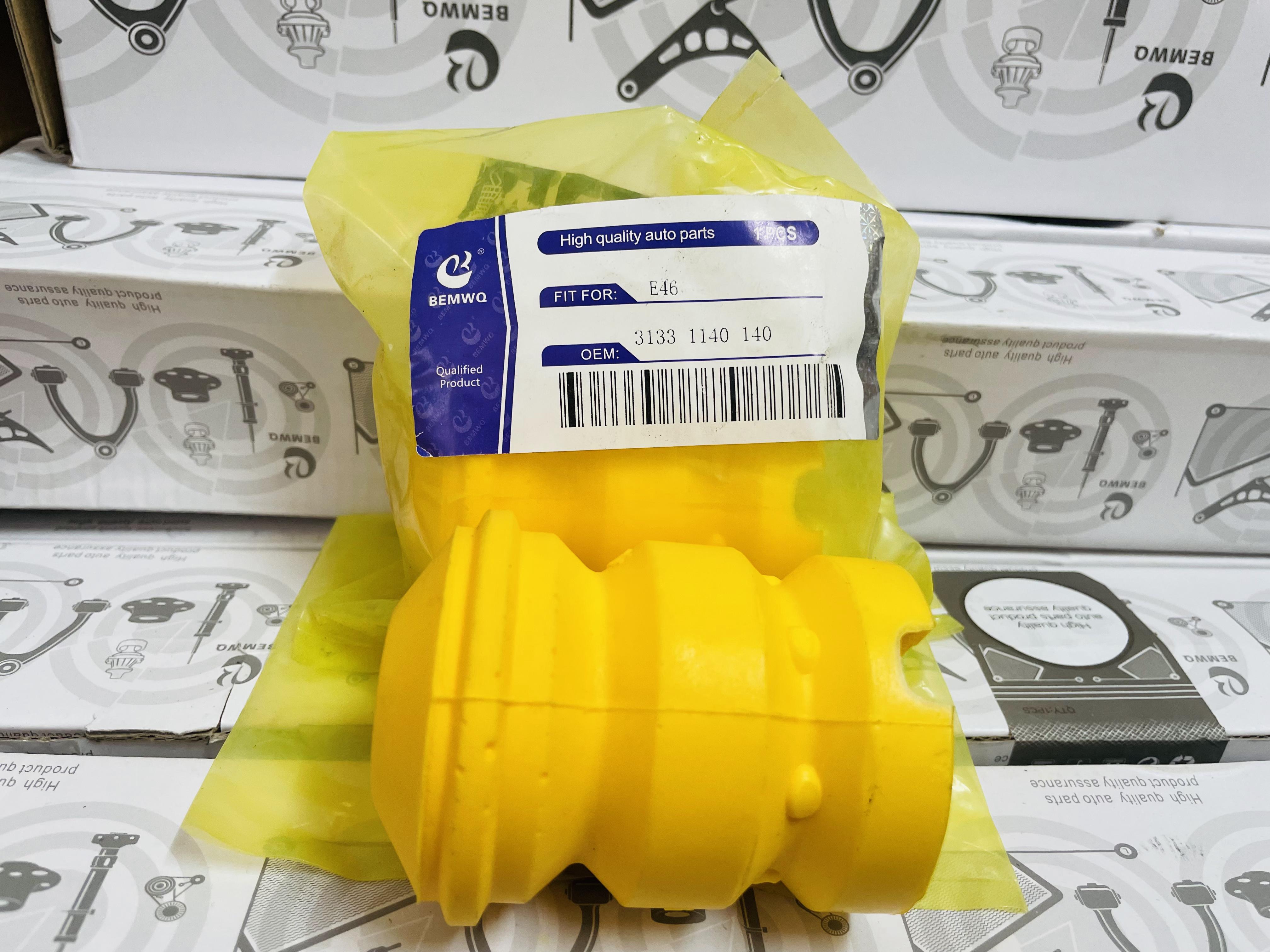 Cao Su Tăm Bông, Tăm Bông Giảm Xóc trước ( Cao Su Giới Hạn trước) OEM: BEMWQ dành cho BMW E46 Mã 31336750892 31331140140 31302290314 bảo hành 1 năm