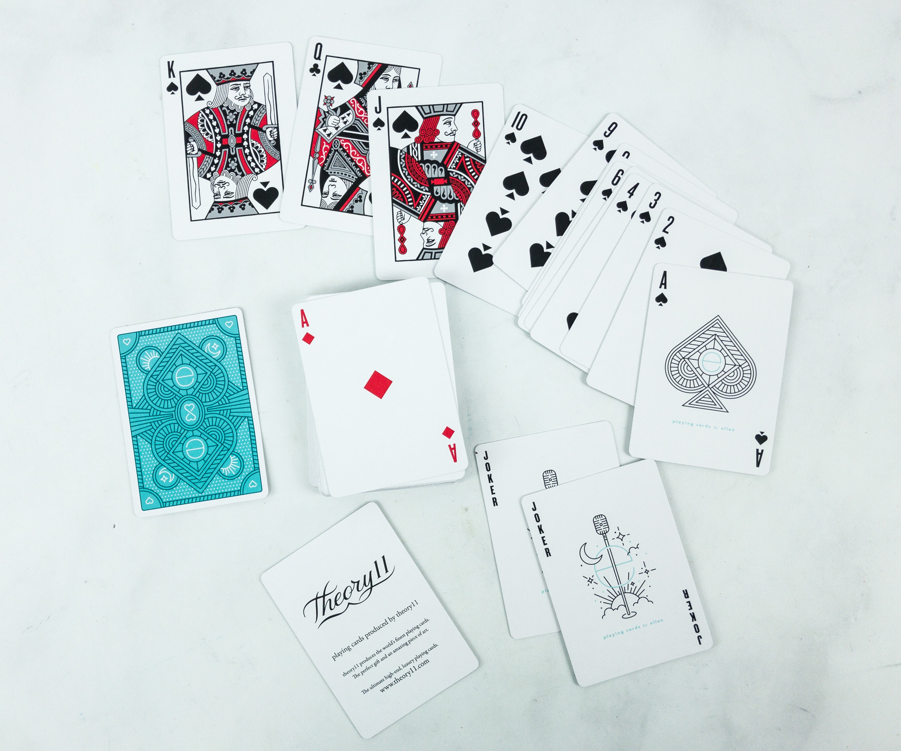 Bài tây Poker Ellen Show Be Kind Playing Cards