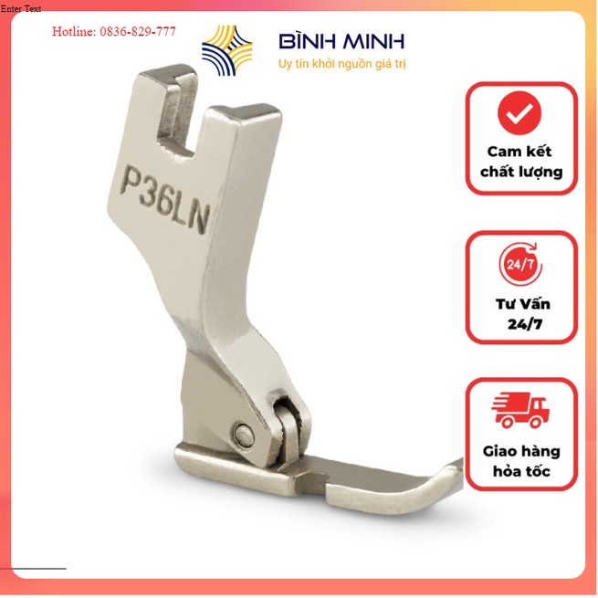 Chân vịt tra khóa nửa máy may công nghiệp