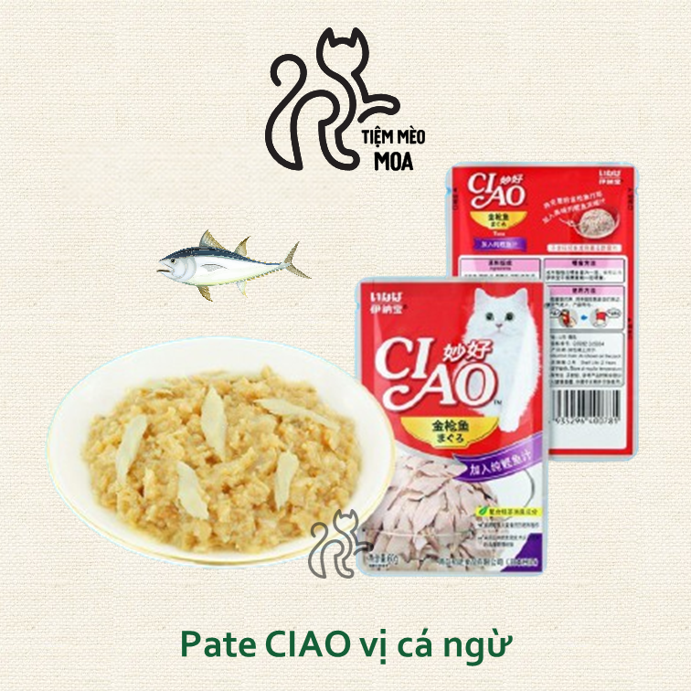 Pate Ciao-pate for cats 60gram-cat shop Moa