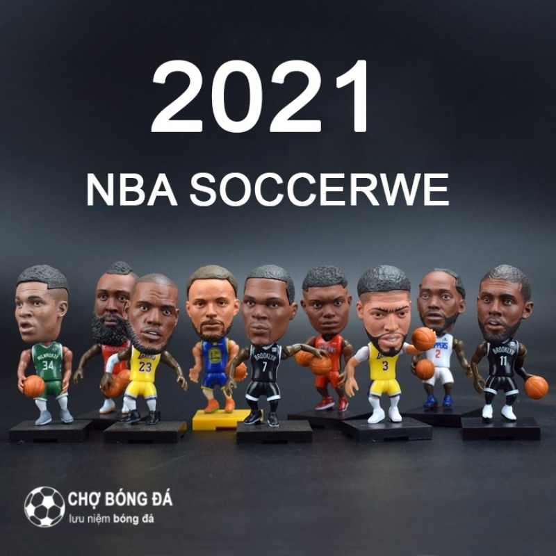 Hot outdoor sports products Mô hình tượng cầu thủ bóng rổ NBA soccerwe 2021