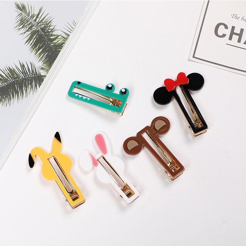 [HCM]HOT TREND  KẸP TÓC LOẠI XỊN DISNEY RỖNG SIÊU CUTE  VIDEO THẬT  KISS PLAZA