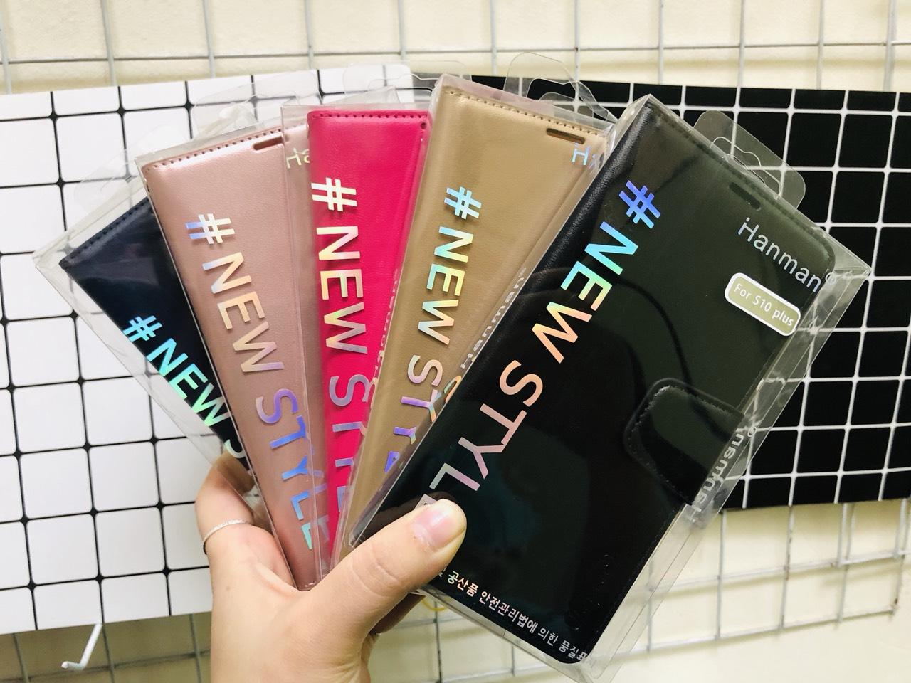 Bao da Hanman chất đẹp cho Samsung S10 plus