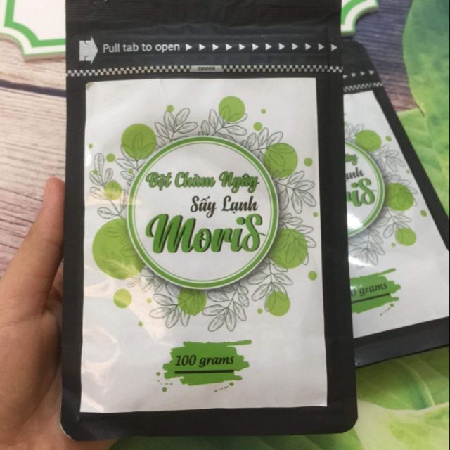 Bột Chùm Ngây Sấy Lạnh Moris 100g