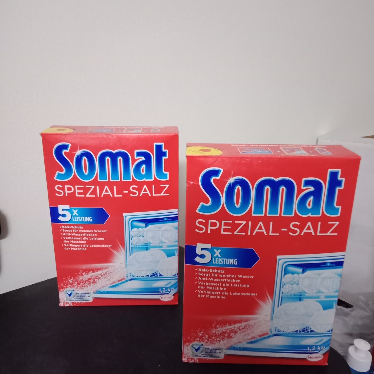 2 hộp Muối Somat dành cho máy rửa chén bát ( MUỐI RỬA BÁT SOMAT )