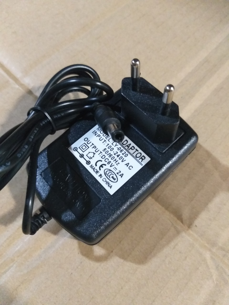 ADAPTER AC-DC 6V - 2A - CHUẨN 5.5MM