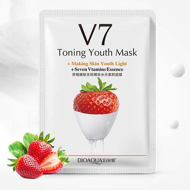 Mặt nạ dưỡng da V7 trắng da giảm mụn mờ thâm