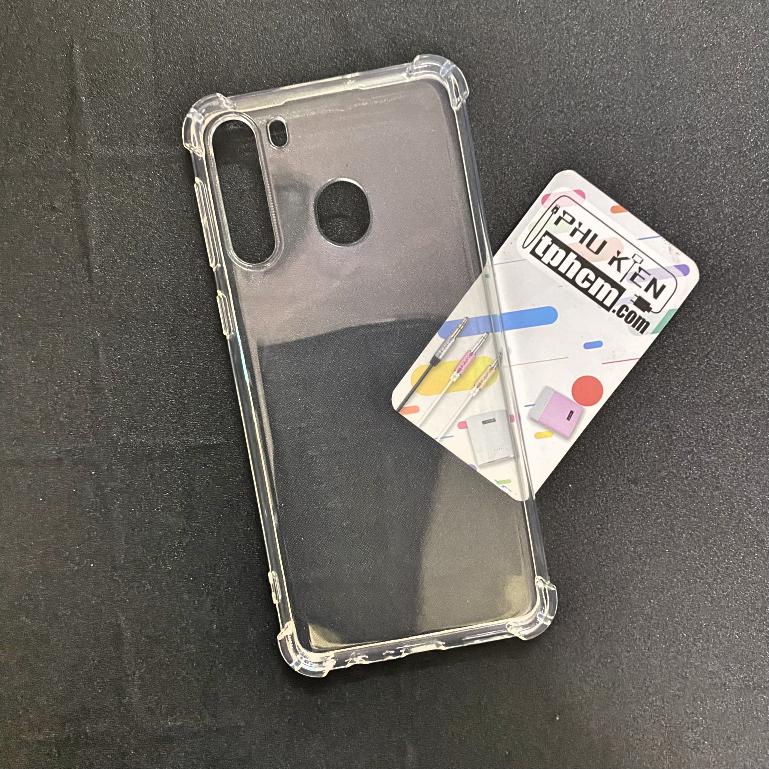 Ốp lưng Samsung A21 dẻo Trong suốt Chống sốc