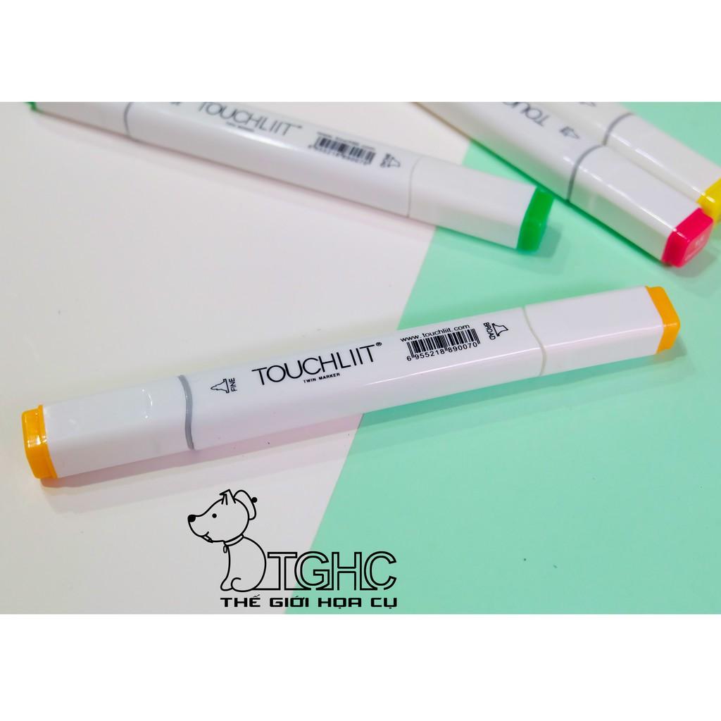 Bút Marker Touchliit 6 - 60 màu Túi vải/Set da 12 cây
