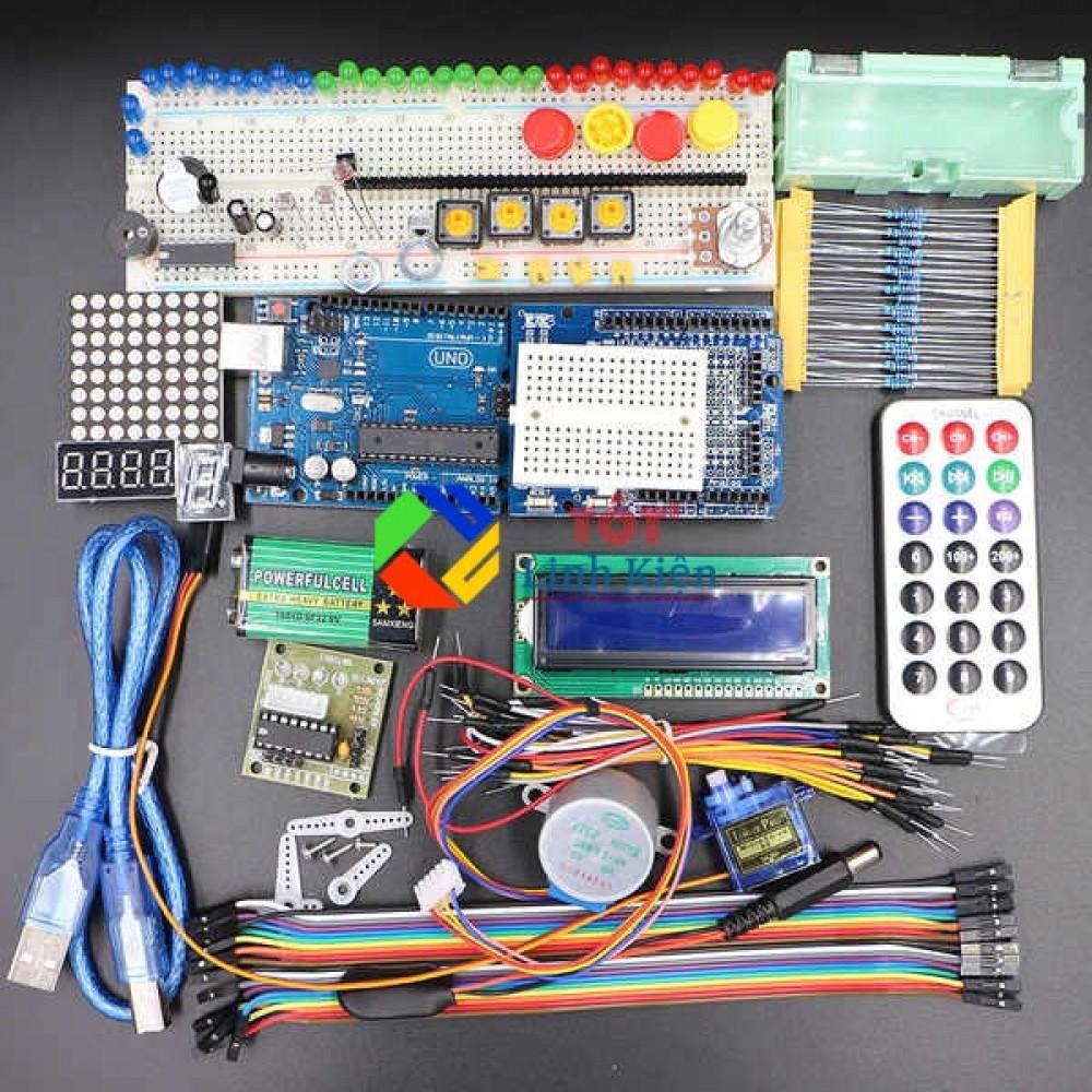 Arduino Starter Kit 1 - Bộ Arduino Uno R3 cơ bản cho người mới bắt đầu