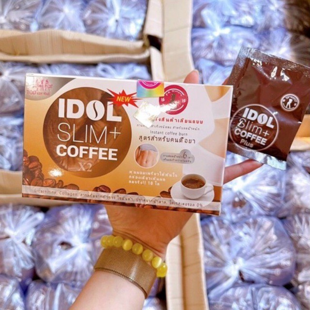 Combo 2 hộp Giảm cân Idol slim coffee X2 Thái Lan (mẫu mới)