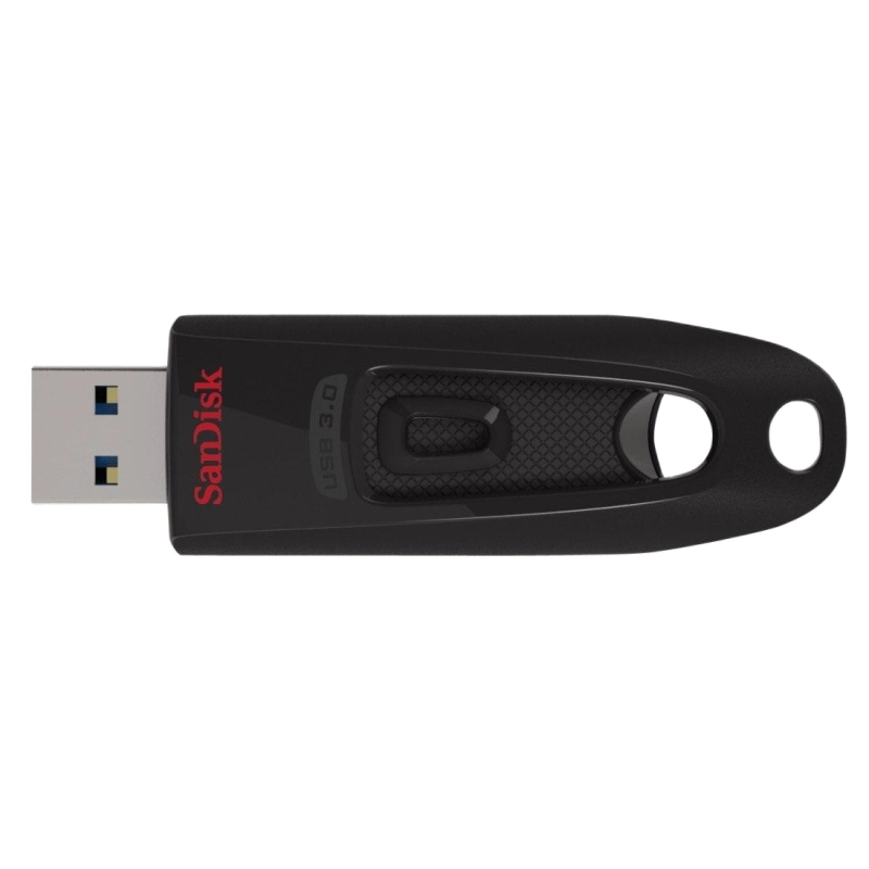 USB 3.0 SanDisk Ultra CZ48 128GB 100MB/s (Đen) - Nhất Tín Computer
