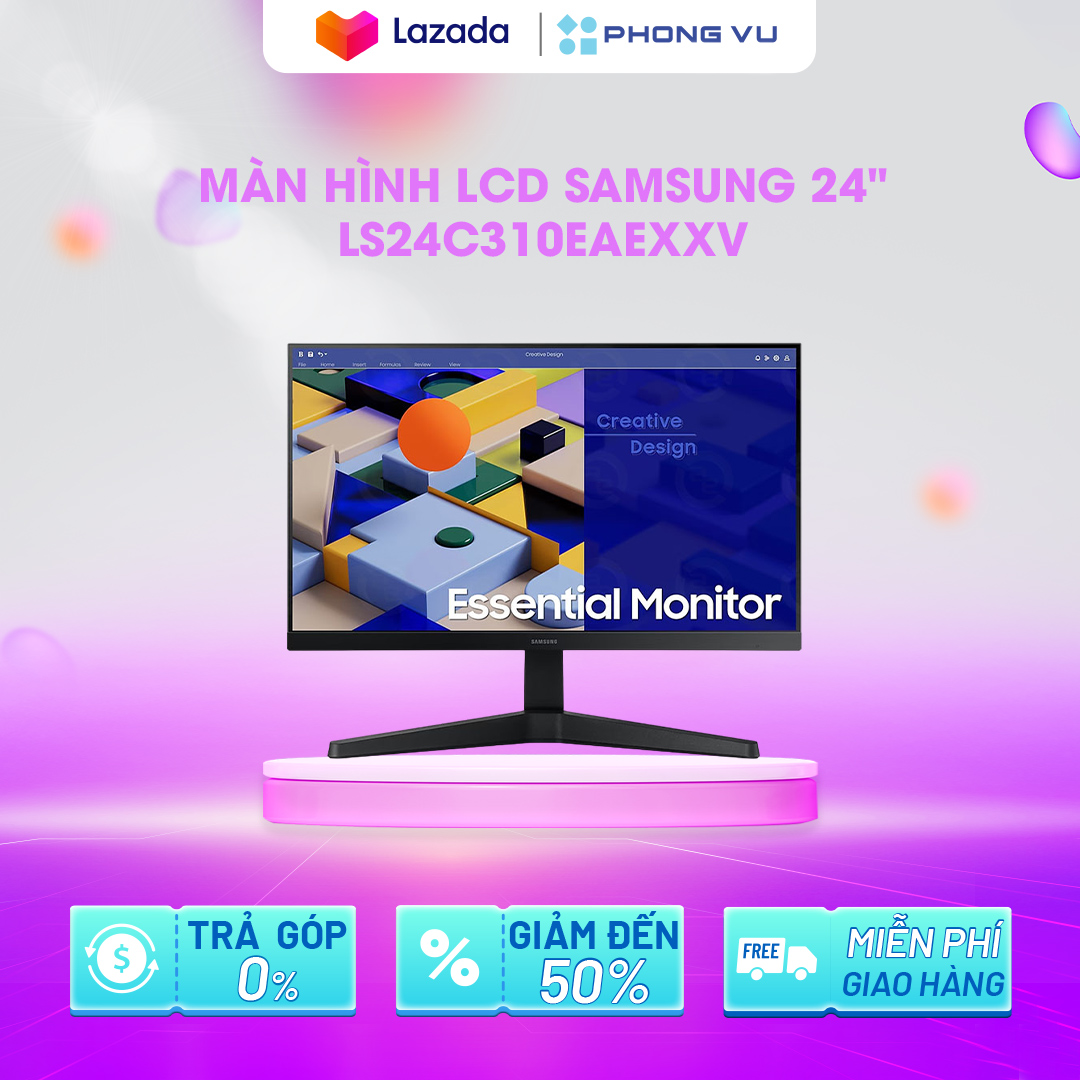 Màn hình lcd samsung lsc310eaexxv ) - bảo hành 24 tháng