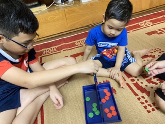 Bộ cờ caro cho bé