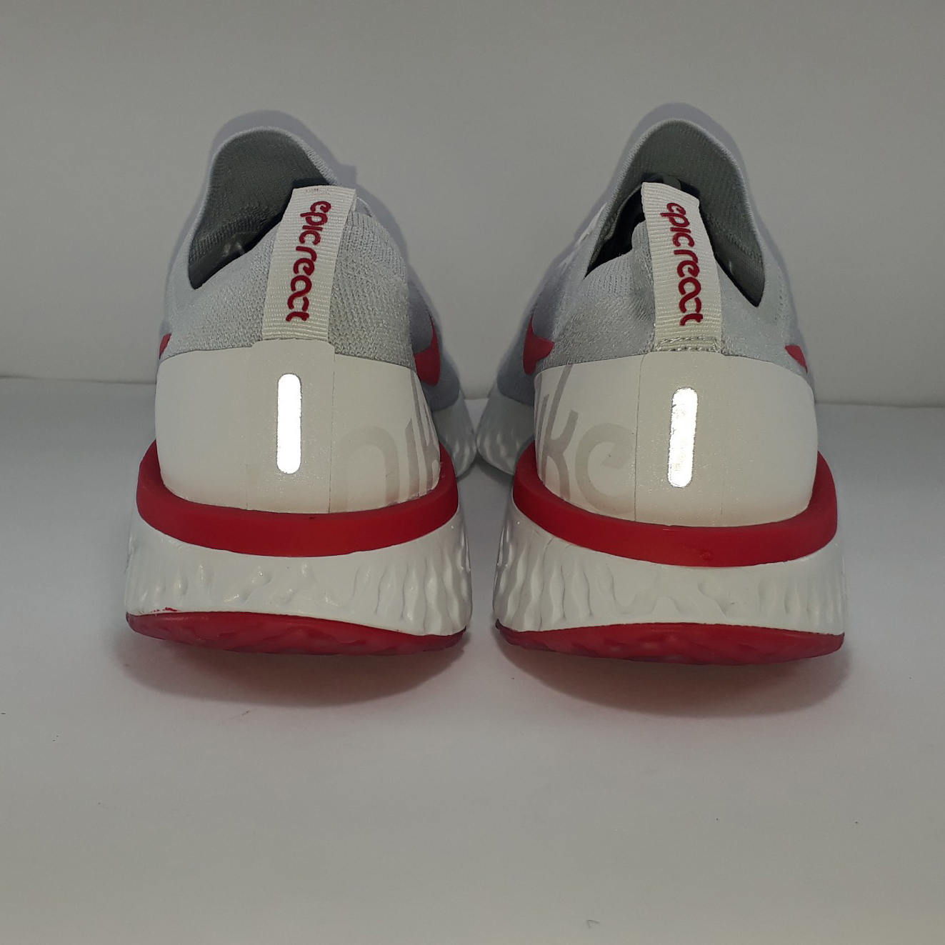 Giày Sneaker Epic React Flyknit White/red