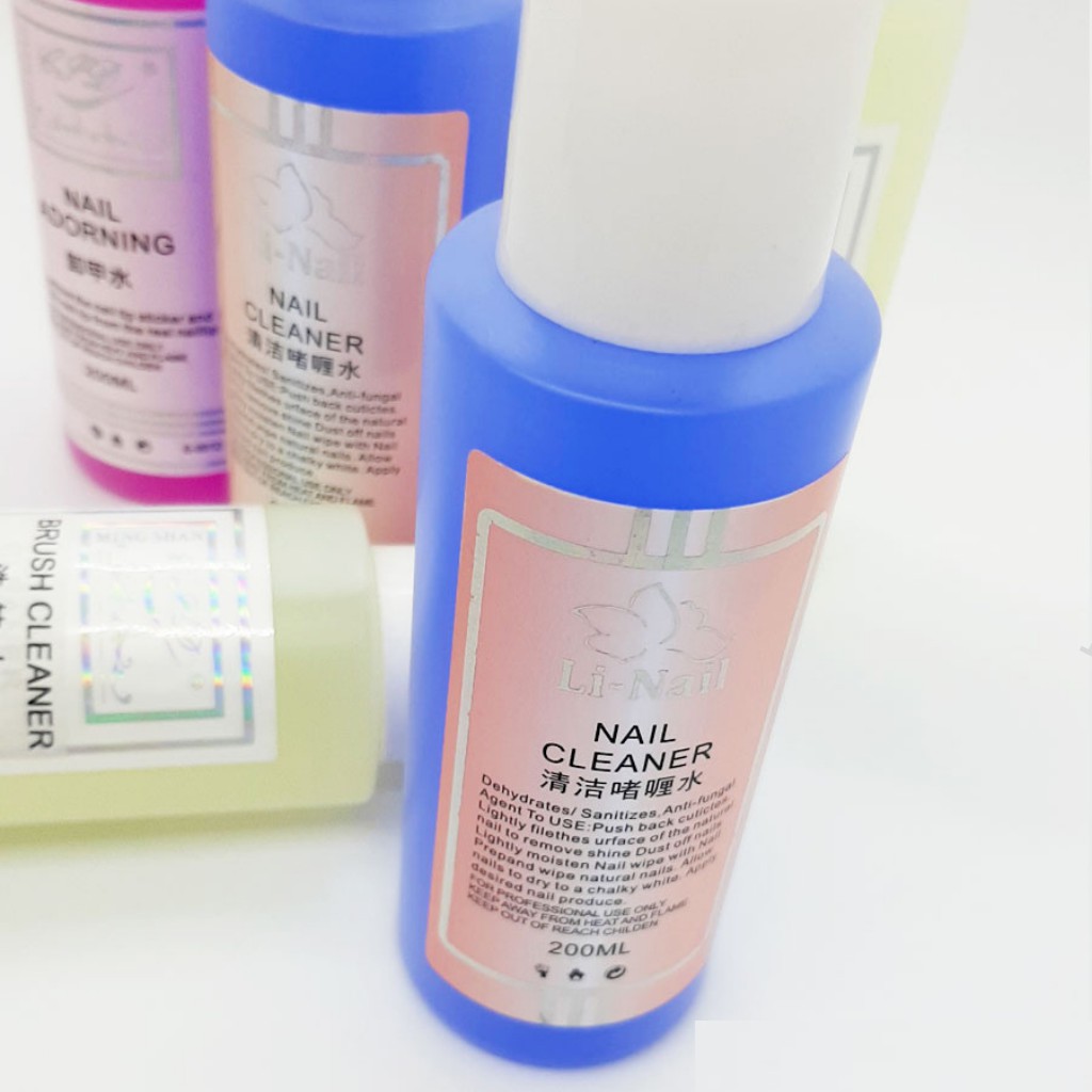 Nước lau g.el, nước rửa cọ linail