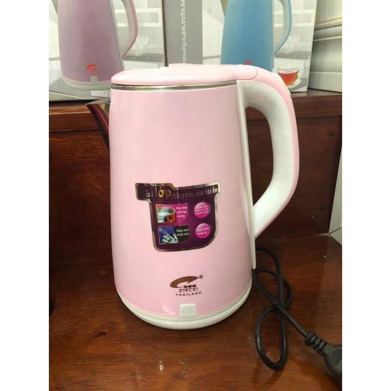 Ấm siêu tốc Jiplai Thái Lan 2 lớp 2,5l ( Bảo hành 12 tháng )