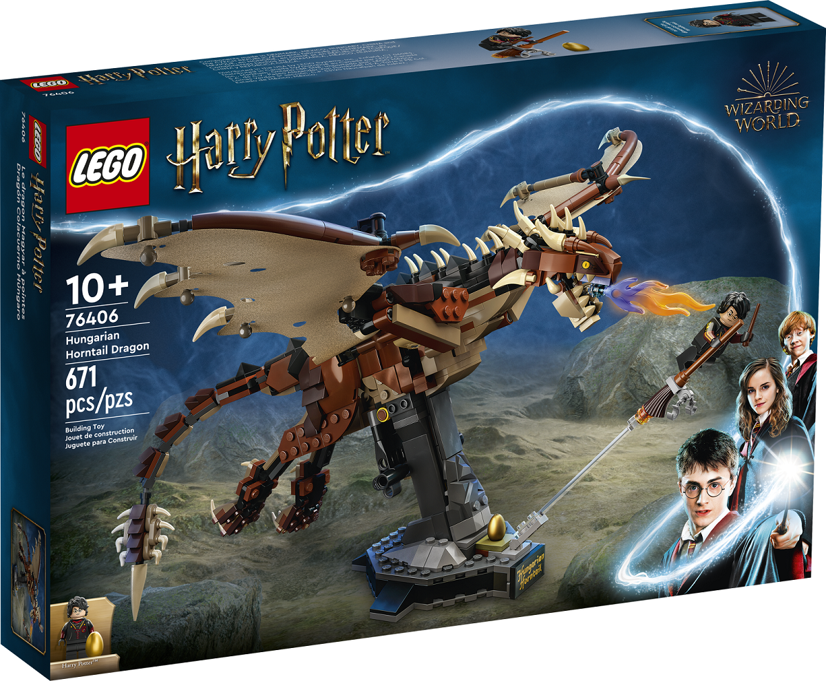 [BRICK4U] LEGO HARRY POTTER - 76406 - HUNGARIAN HORNTAIL TRIWIZARD CHALLENGE